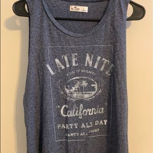Hollister muscle tank top